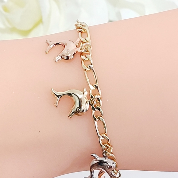 Dolphine Bracelet 18k Gold Plated - Picture 5 of 5